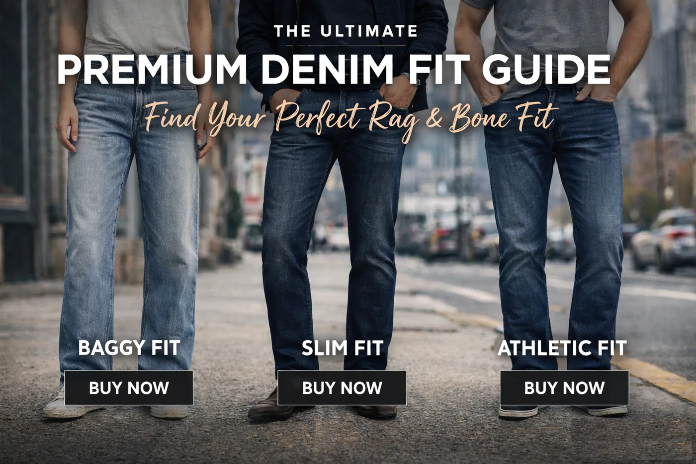 Discover how to find jeans that fit and flatter. From skinny to straight to bootcut, our premium denim guide helps you decode silhouettes, understand fabric quality, and build a wardrobe of timeless essentials.