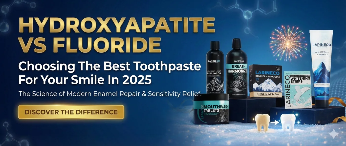 Hydroxyapatite vs fluoride toothpaste comparison for enamel repair and sensitivity relief