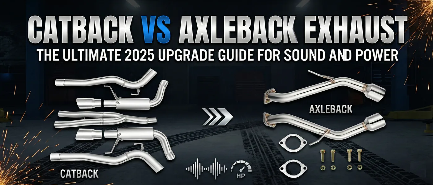 Catback vs Axleback Exhaust Comparison for 2026 Performance Upgrade