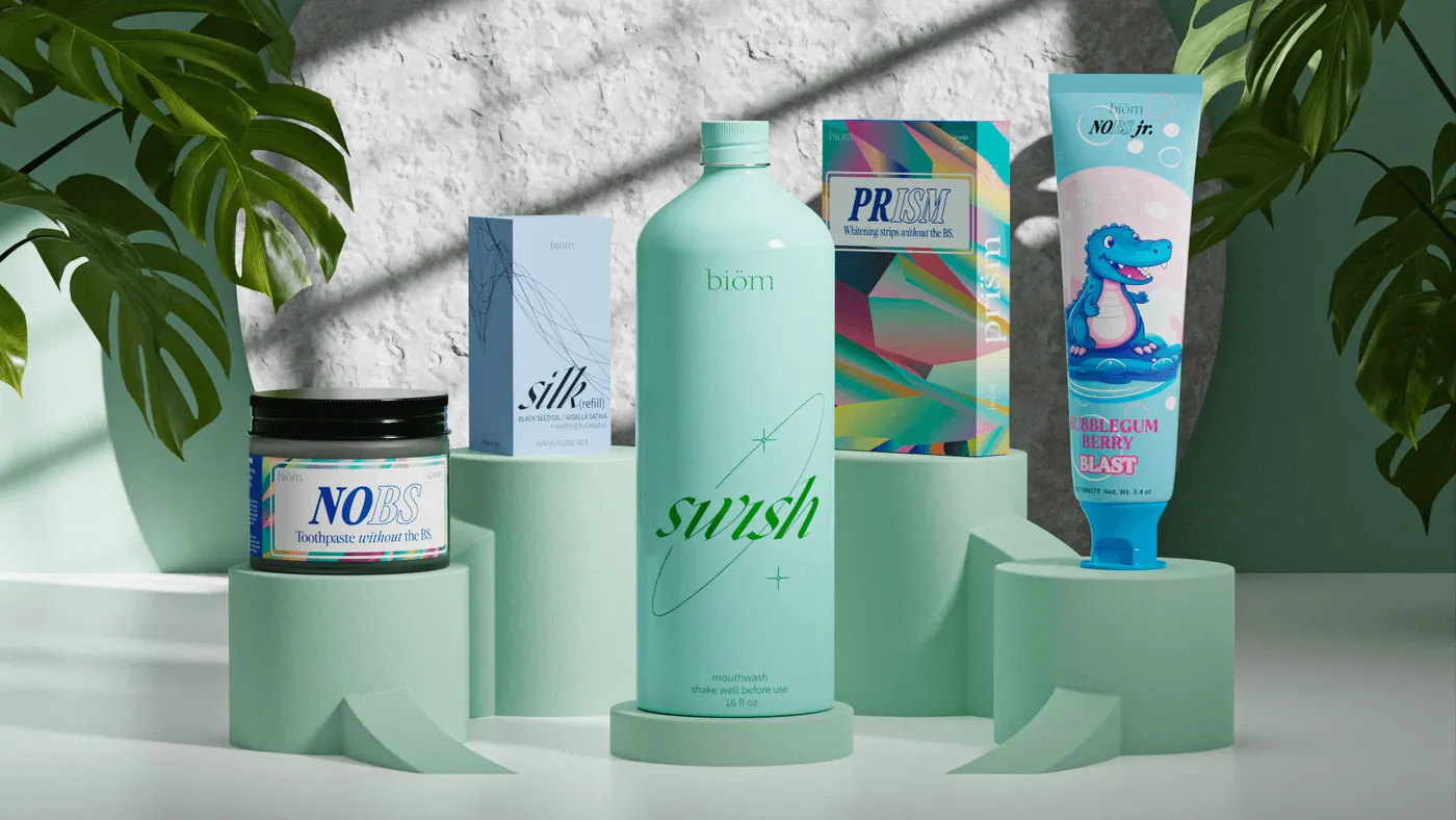 Eco-friendly toothpaste tablets and oral care products from BetterBiom