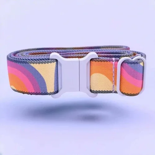 Wonder Belt – Kids Adjustable Quick-Release Belt with Colorful Rainbow Design